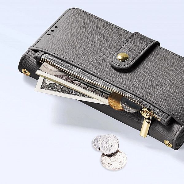 Etui skórzane Dux Ducis Lawa na Samsung Galaxy S25+ z odłączanym portf