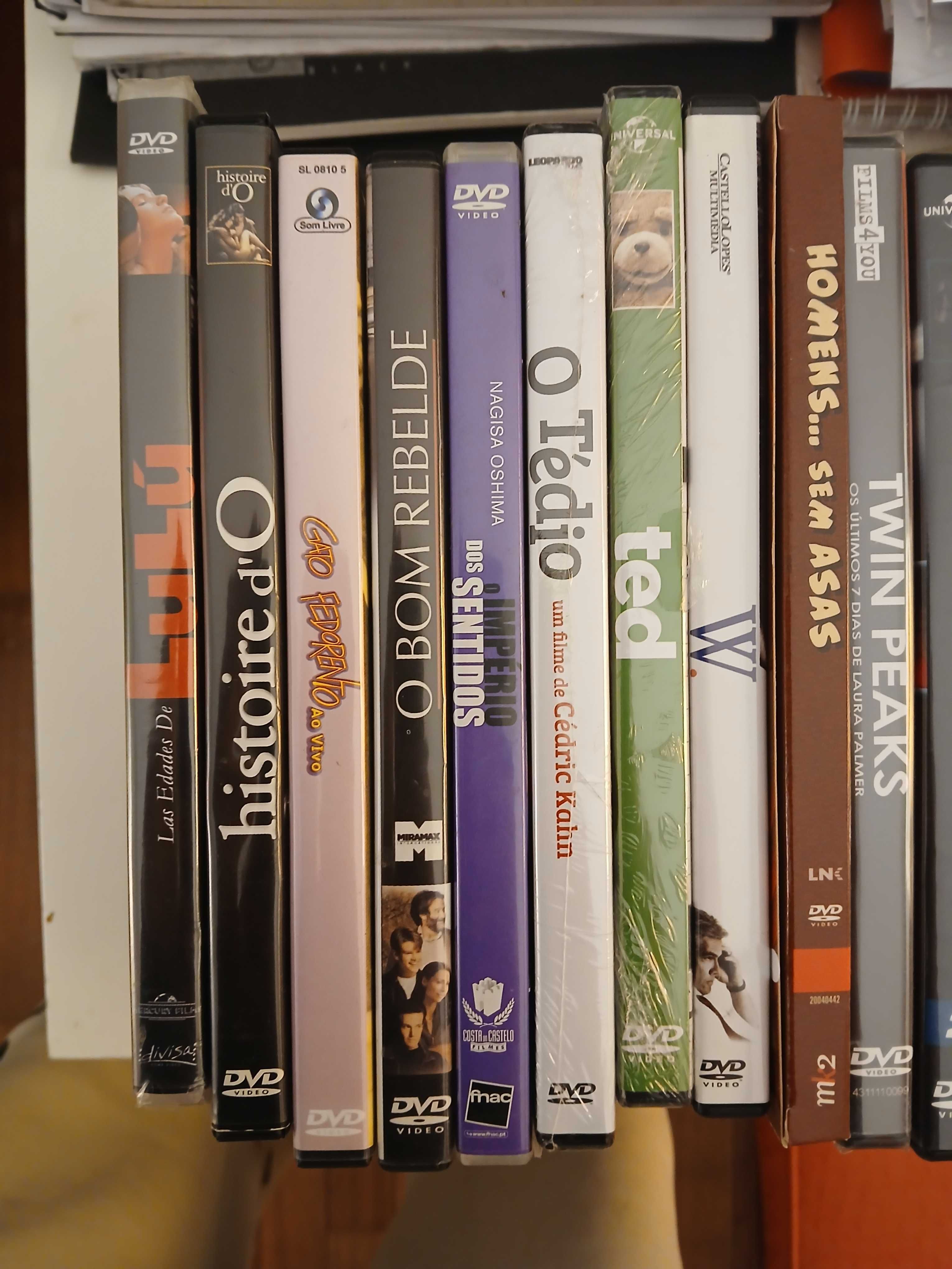 Lote de 27 filmes para desocupar