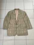 Marynarka Hugo Boss Loro Piana krata kaszmir wełna r. M/L