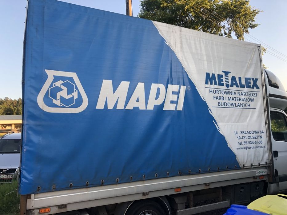 Plandeka Zabudowa Renault Master Garaż