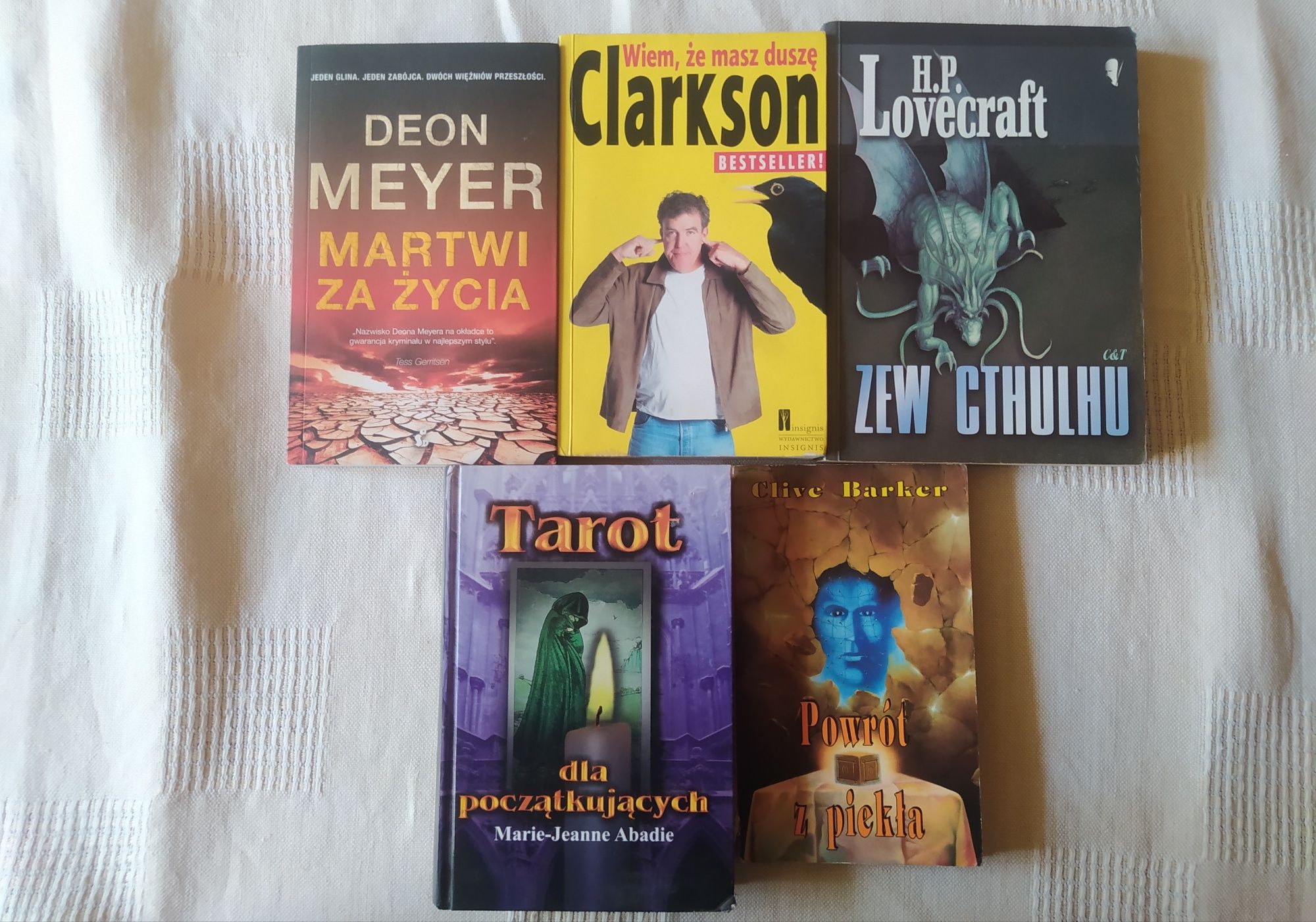 Zew Cthulhu Lovecraft Tarot Dla Początkujących Clive Barker