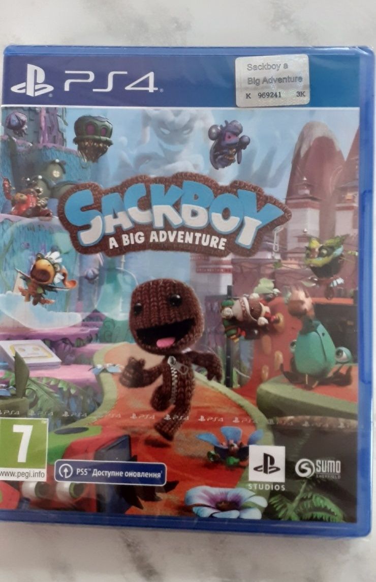 НОВЫЙ Sackboy a Big Adventure PS4 PlayStation 5