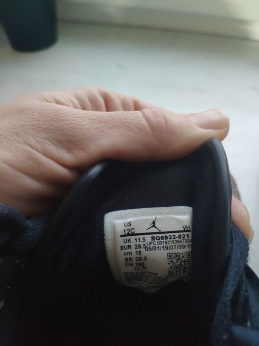 Хайтопи Nike кросівки без утеплення 18 см