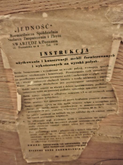 Komplet 3 mebli Swarzędz