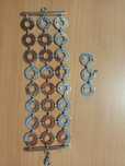 Pulseira prateada Cristian Lay - sem uso