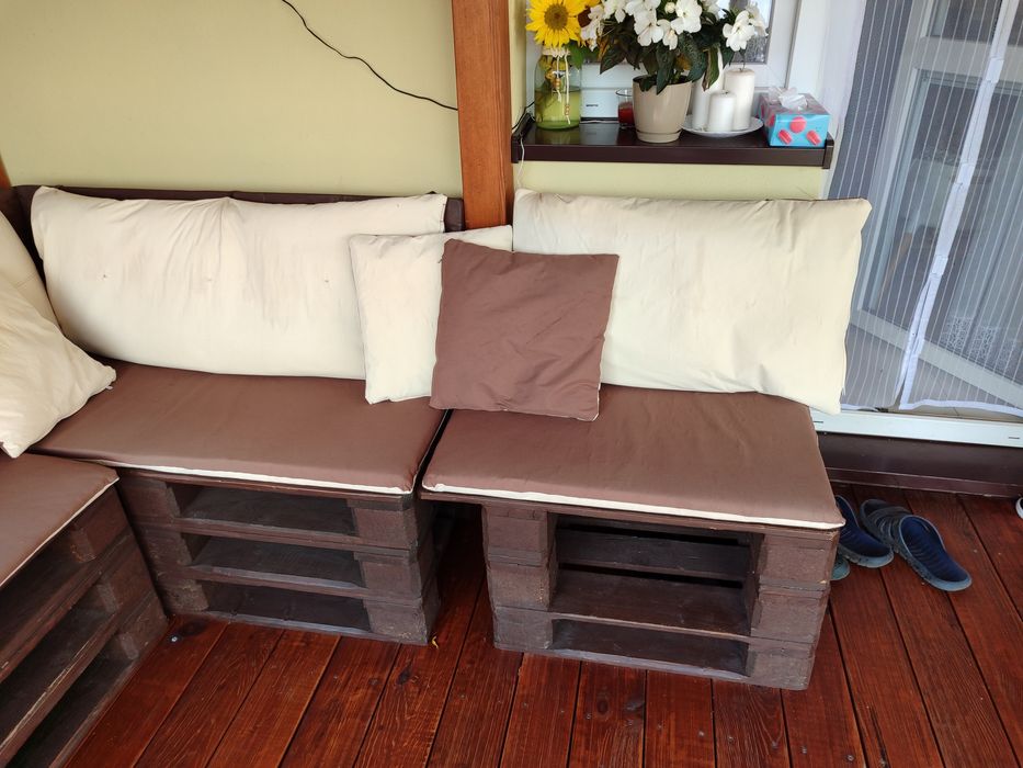 Meble ogrodowe z palet