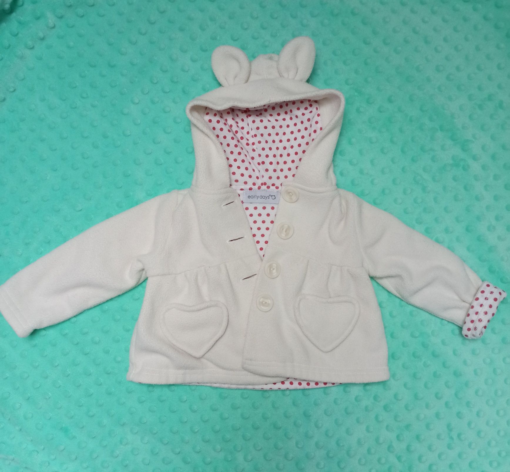 Wiosenna kurteczka/bluza r. 62/68
