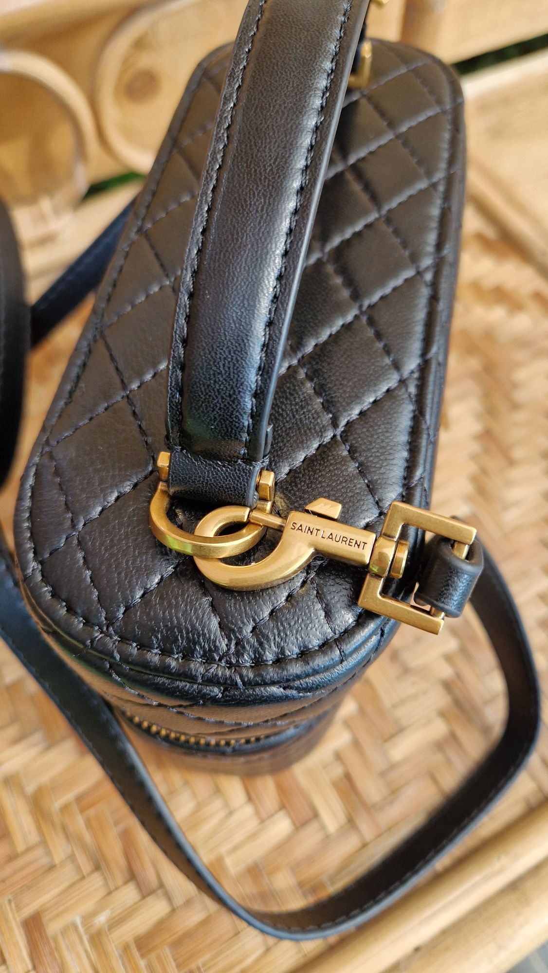 Torebka kuferek Saint Laurent ysl