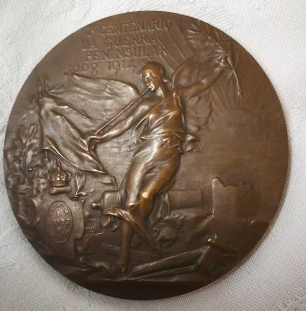 medalha de bronze rara da guerra peninsular