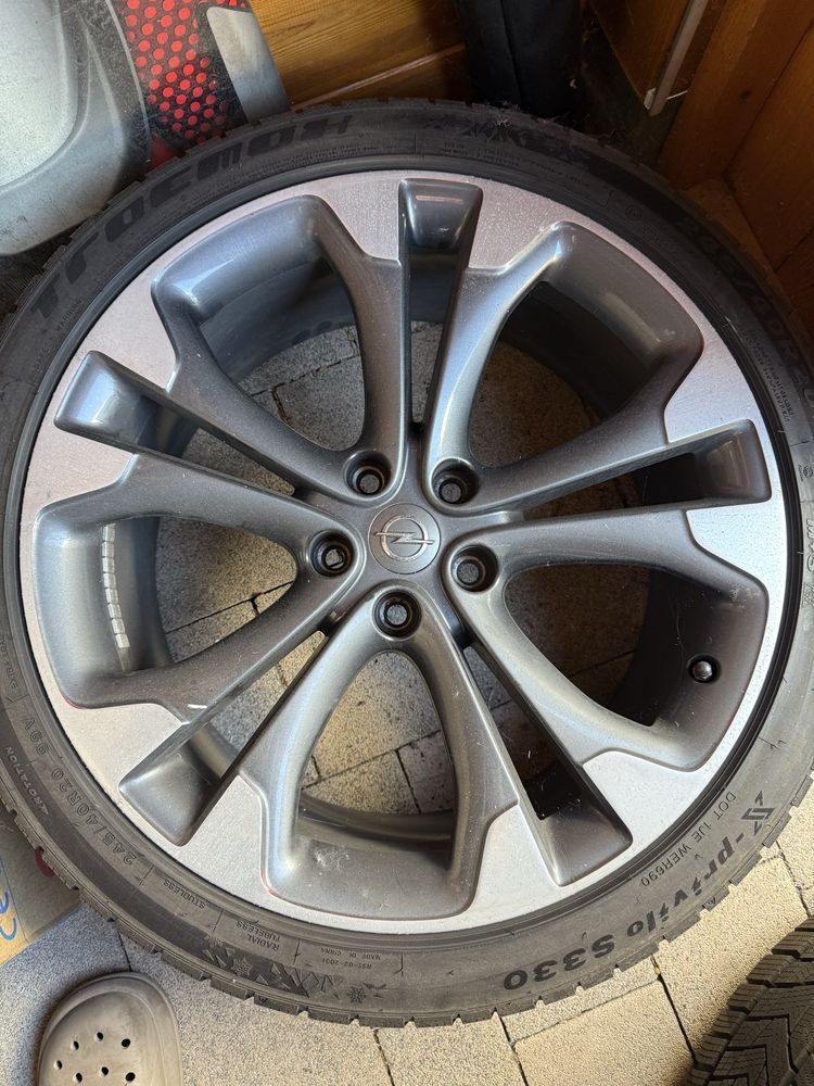 Felgi aluminiowe 20” z oponami opel astra j cascada zimowe