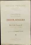 Programa 1939 Maestro Cuthbert Bates / Tudor Singers