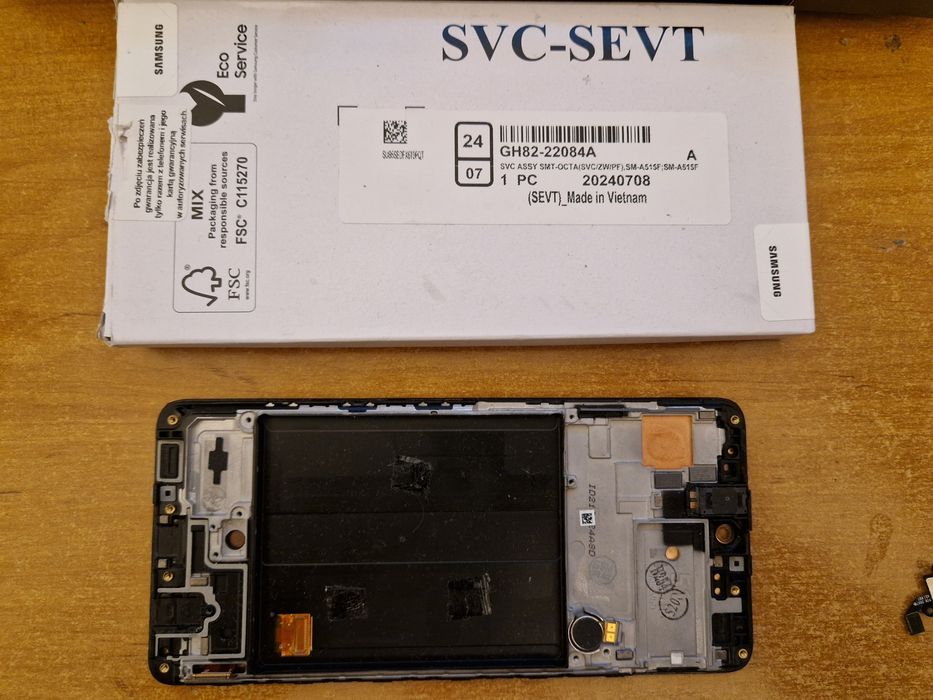 Wyświetlacz do Samsung galaxy A51