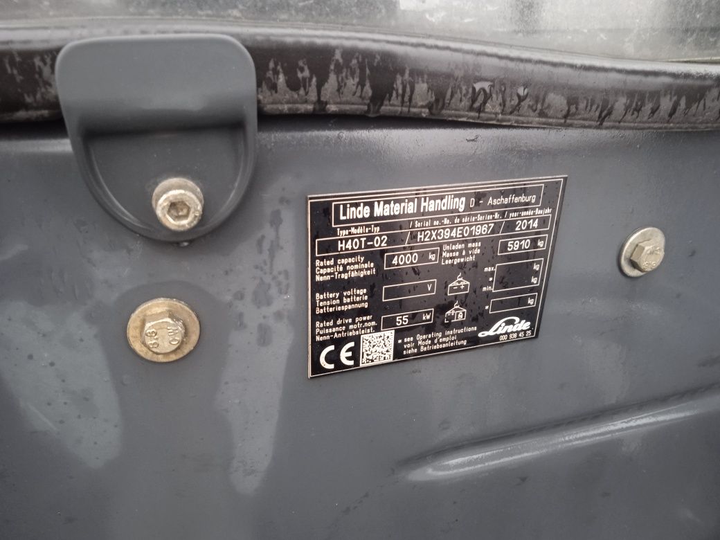 Автопогрущик Linde H40T-02