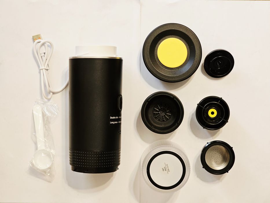 Кавоварка портативна акамуляторна 3 в 1 Espresso Maker KF-JN-02