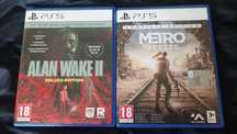 ZESTAW GIER PS5 Alan Wake 2+Metro Exodus PS5