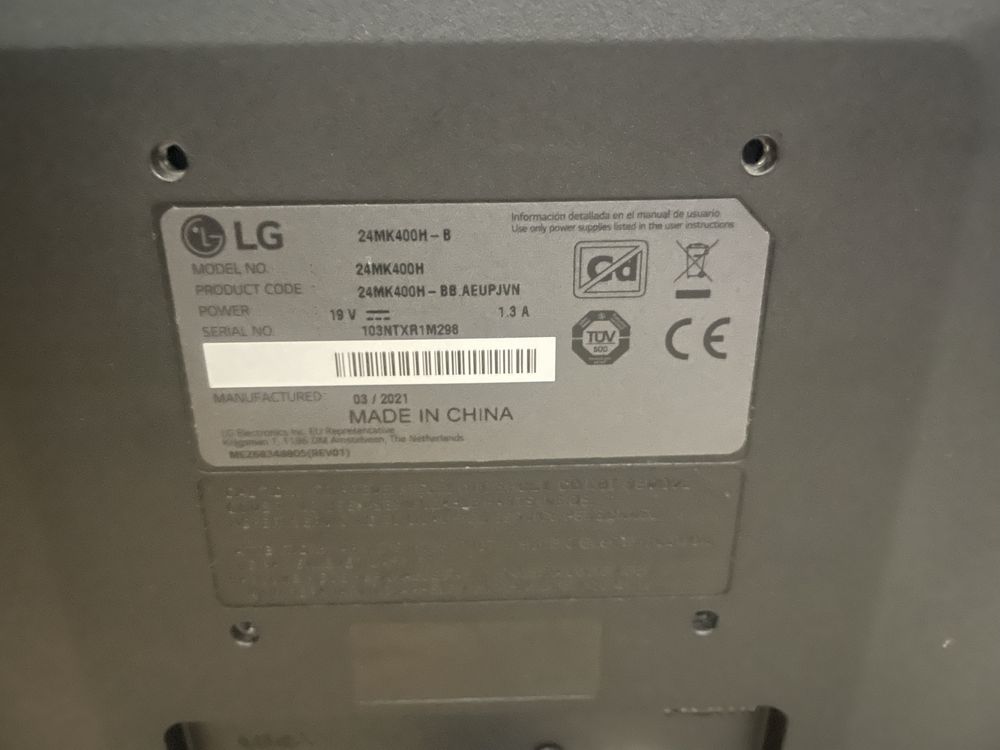 Monitor Lg Mk400h-b
