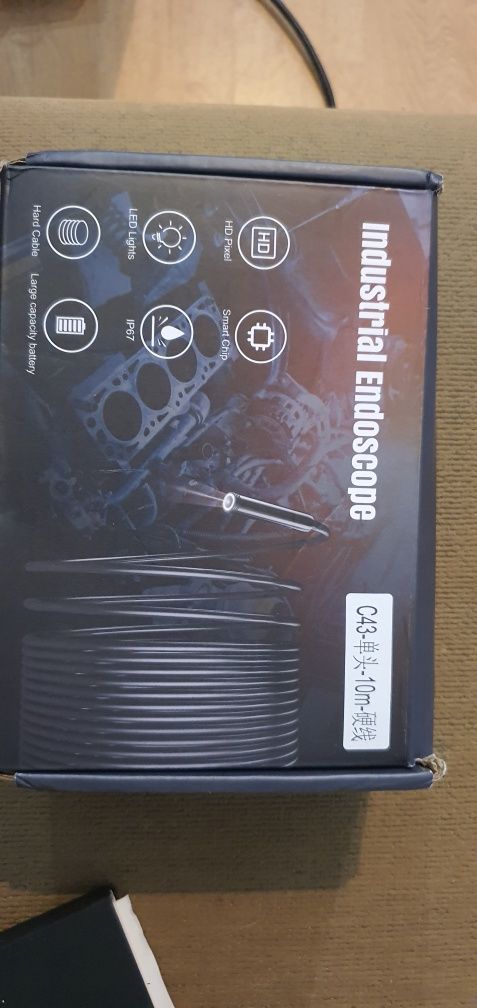 Câmara endoscopia 10 mts
