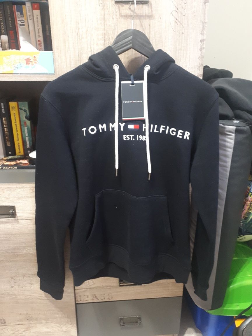 Nowa Bluza Tommy Hilfiger granatowa xl unisex