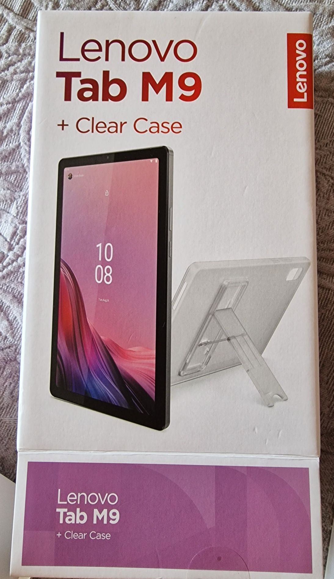 Планшет Lenovo Tab M9+Clear Case 3G+32Гб LTE Arctic Grey TB-310FU WiFi