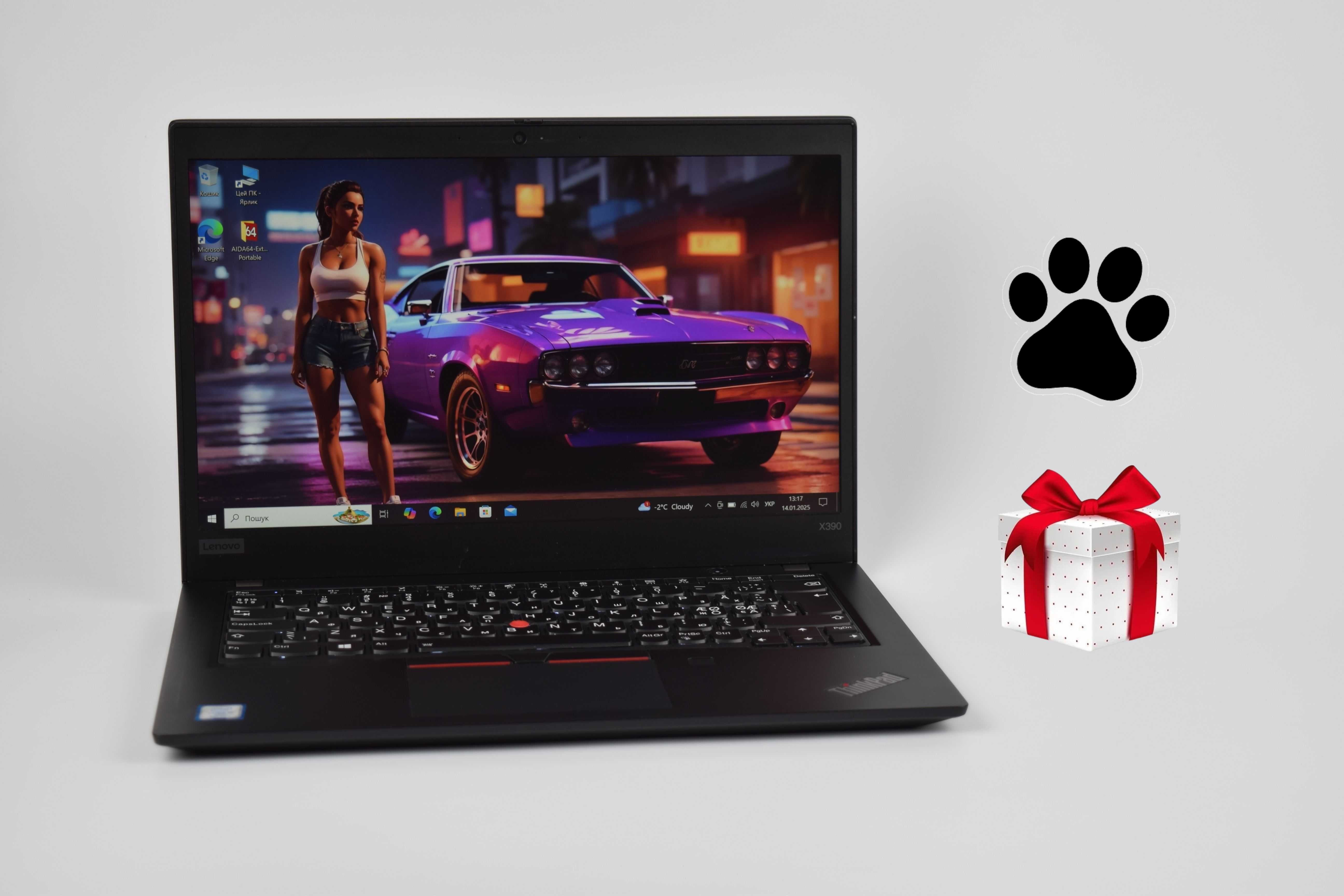 Lenovo ThinkPad X390 i5-8365U 16 гб ssd 256/512/1 тб 13.3" IPS Ноутбук