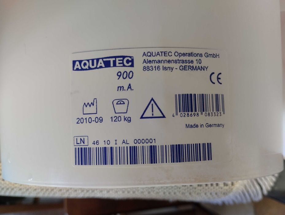 Deska sedesowa  AQUATEC 900 nakładka z podparciem