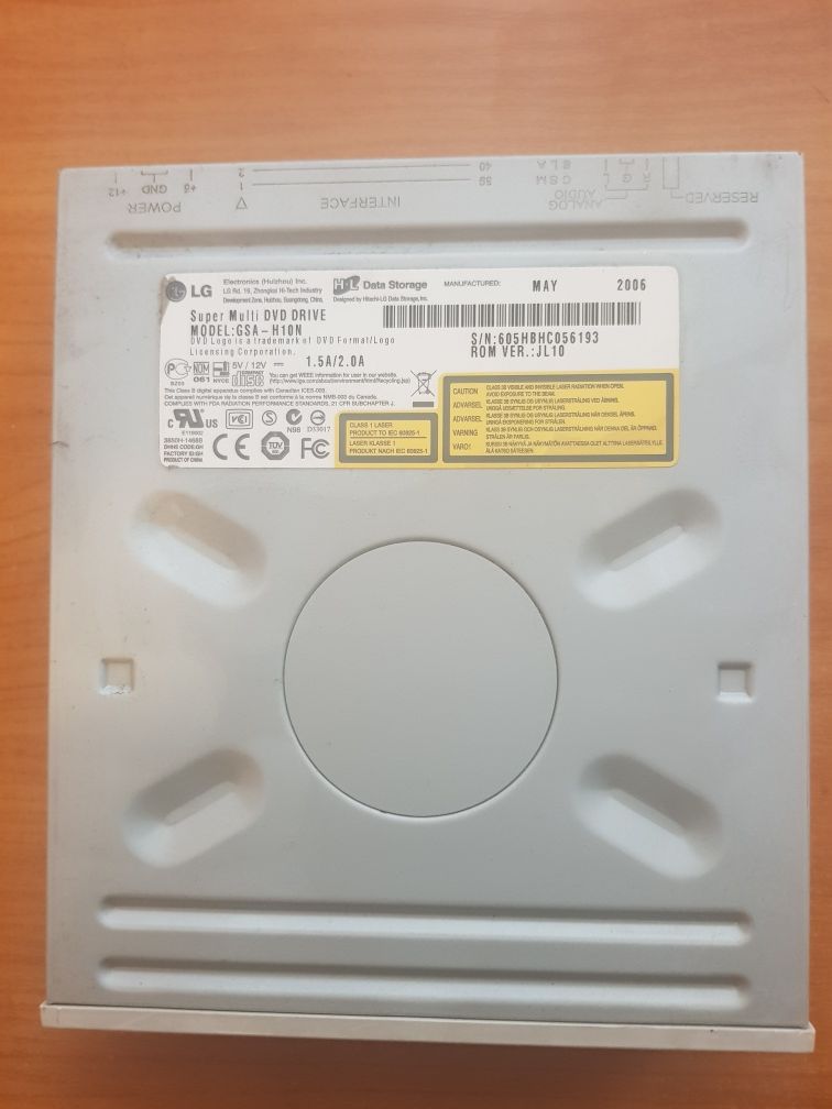 Części elementy podzespoły do PC napęd DVD dysk HDD modem zasilacz iin