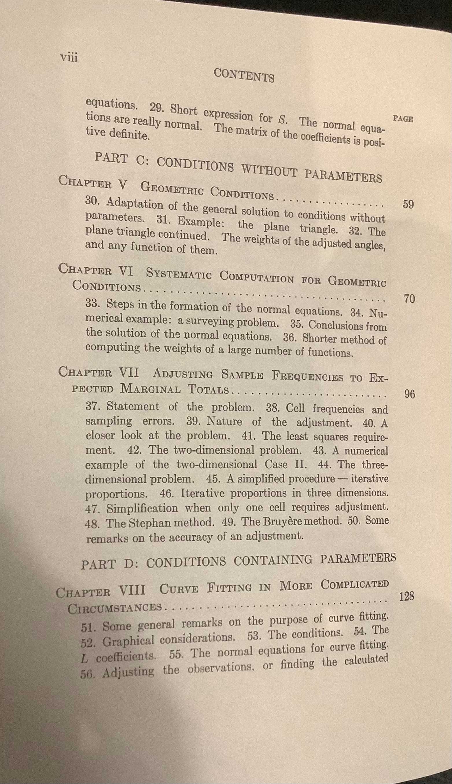 Statistical Adjustment of Data - W. E. Deming