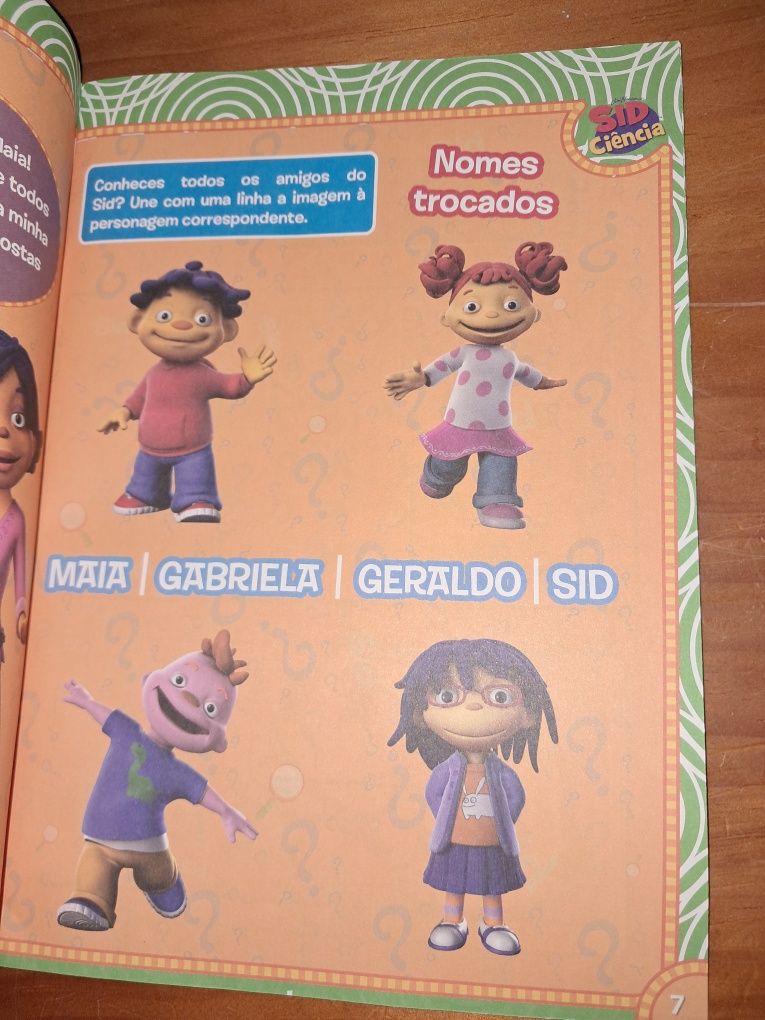 Puzzle educativo e atividades