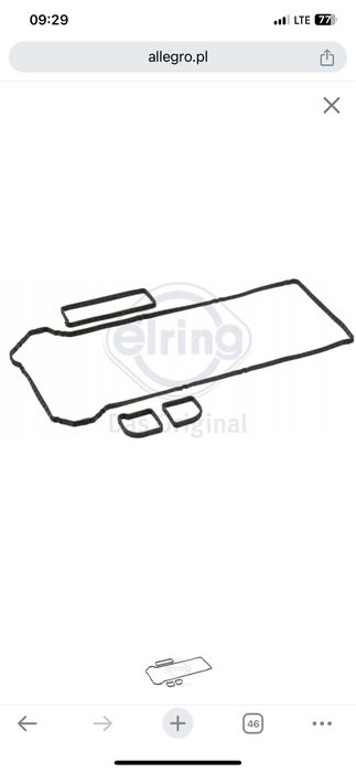 Nowa Uszczelka pokrywy glowicy Elring 001.563 ford mondeo