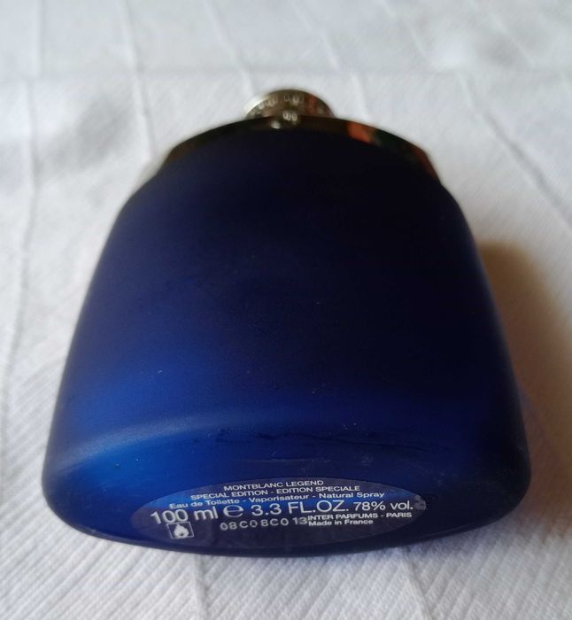Frasco vazio  Eau Toilette Homem Mont Blanc 100 ml Edição Especial
