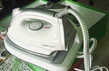 Żelasko ze stacja parowa Clatronic dbs 3162 r