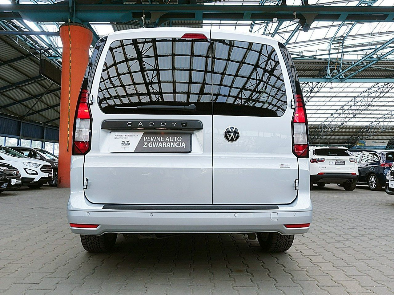 Volkswagen Caddy 7-Osób LONG AUTOMAT LED+Navi FABRYCZNA Gwarancja I-wł Kraj Bezwyp F23%