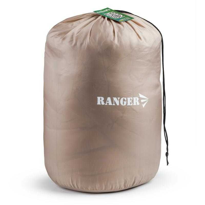 Спальный мешок Ranger 4 season Brown RA-5515B ( 5/-10 градусов) Акция