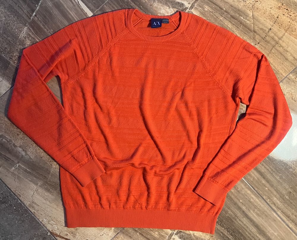Sweter męski kolor Orange