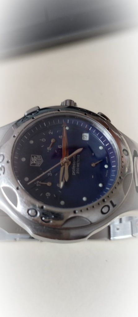 TAG Heuer Kirium Blue Quartz Chronograph CL1114