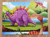 Puzzle 1x24 Dinozaury