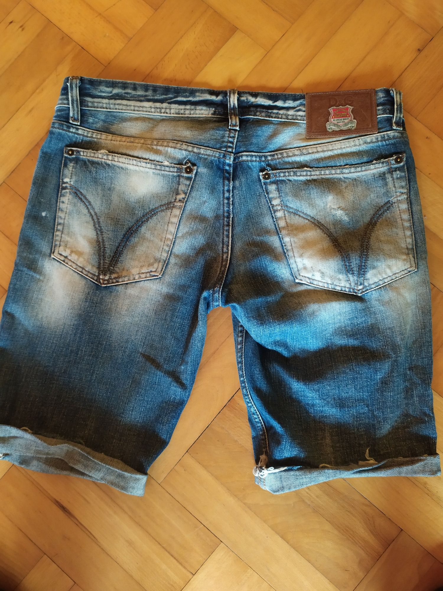 Dolce & Gabbana spodnie krótkie spodenki jeans oryginalne