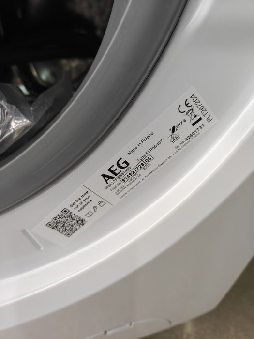 Pralka AEG nowa 8kg 1400 obr. Sprawdź duży wybór sprzętu! Dowóz