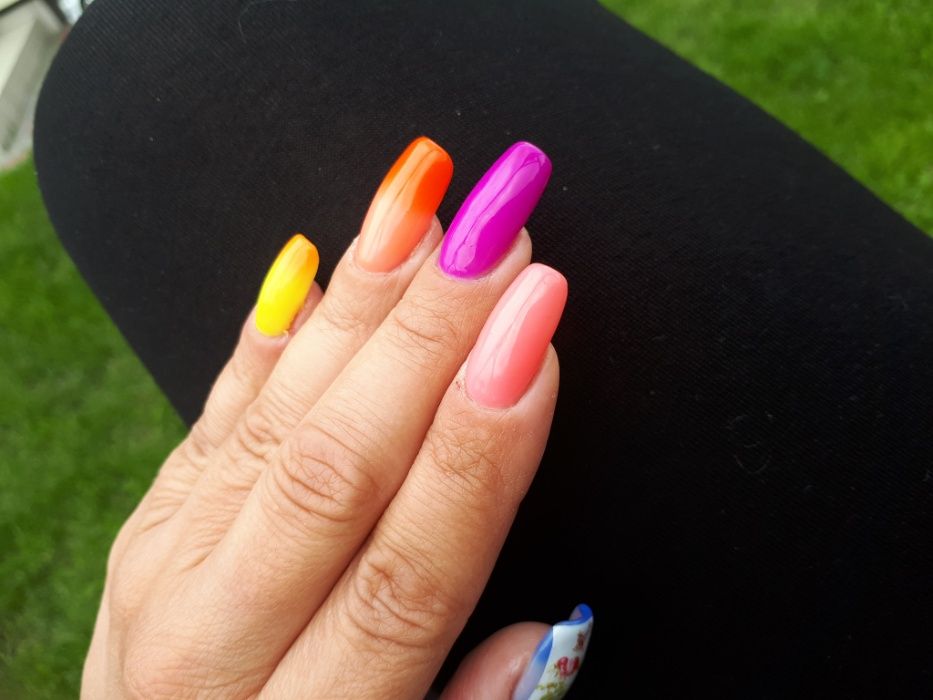 Paznokcie Hybrydowe 80 zł, Żelowe ,  pedicure.