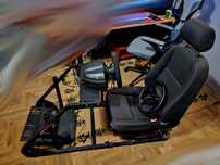 Zestaw do sim-racingu kokpit + kierownica +shifter