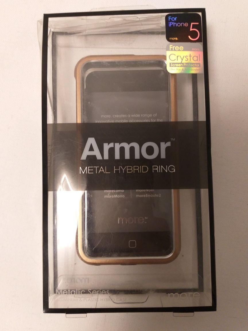 металевий бампер для Iphone 5.
Річ нова, упаковка не відкривала