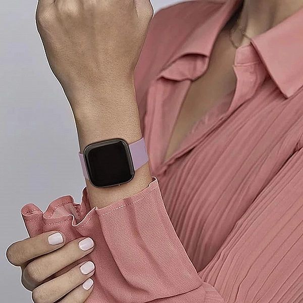 Opaska / Pasek Braders do Fitbit Versa / Versa 2 / Versa Lite fioletow