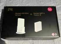 Zestaw ZTE Modem 5g ODU MC889 + Router WiFi 6 T5400