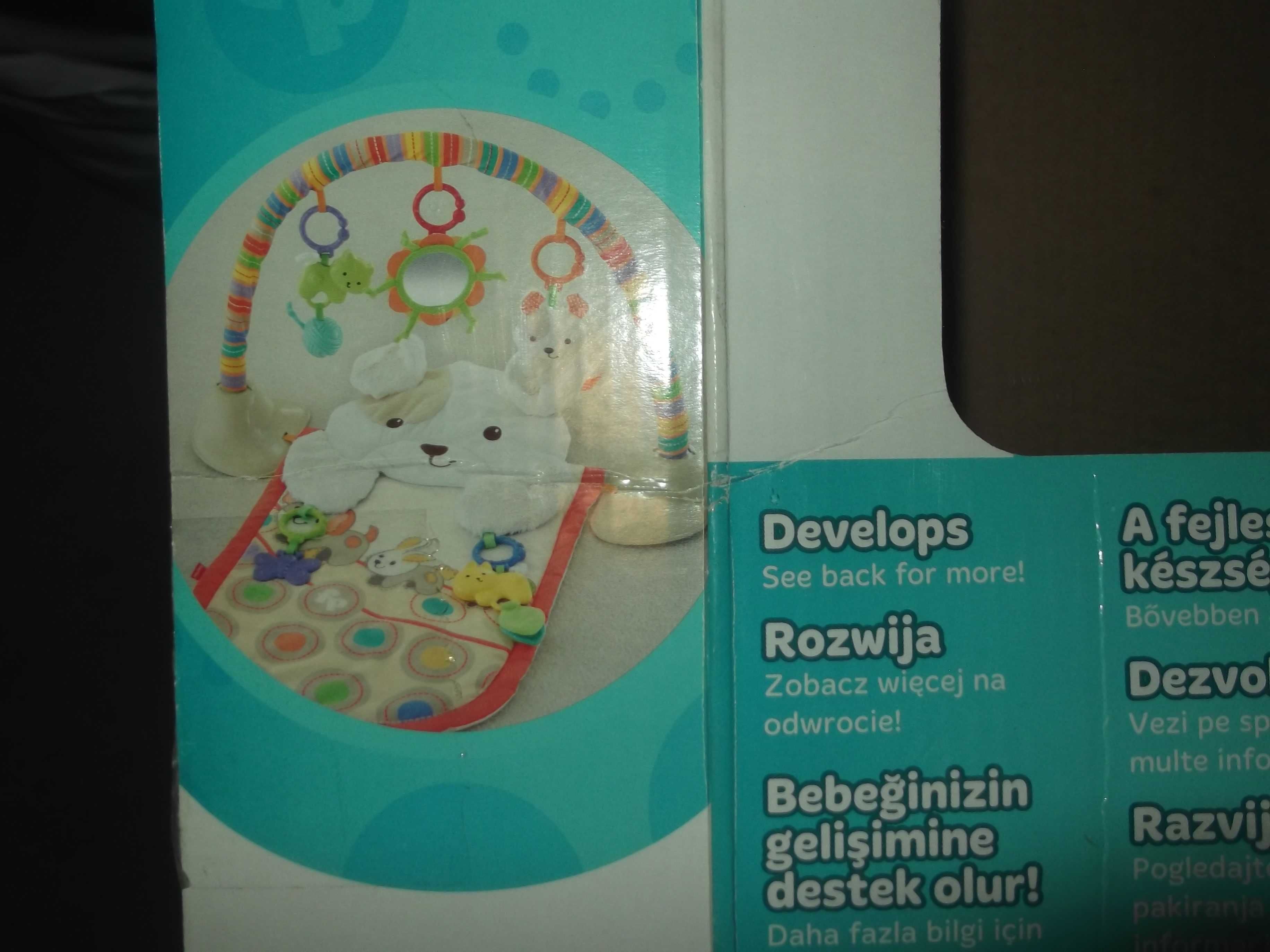 łuk dla niemowlaka, edukacyjny, firma fisher price