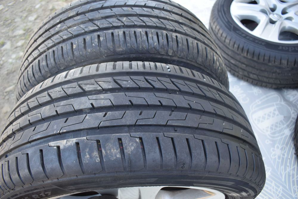 4X felgi opony kołpak 17" 225/55r17 5x120. 7J OPEL INSIGNIA oryginał