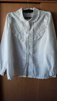 Блуза белая из батиста