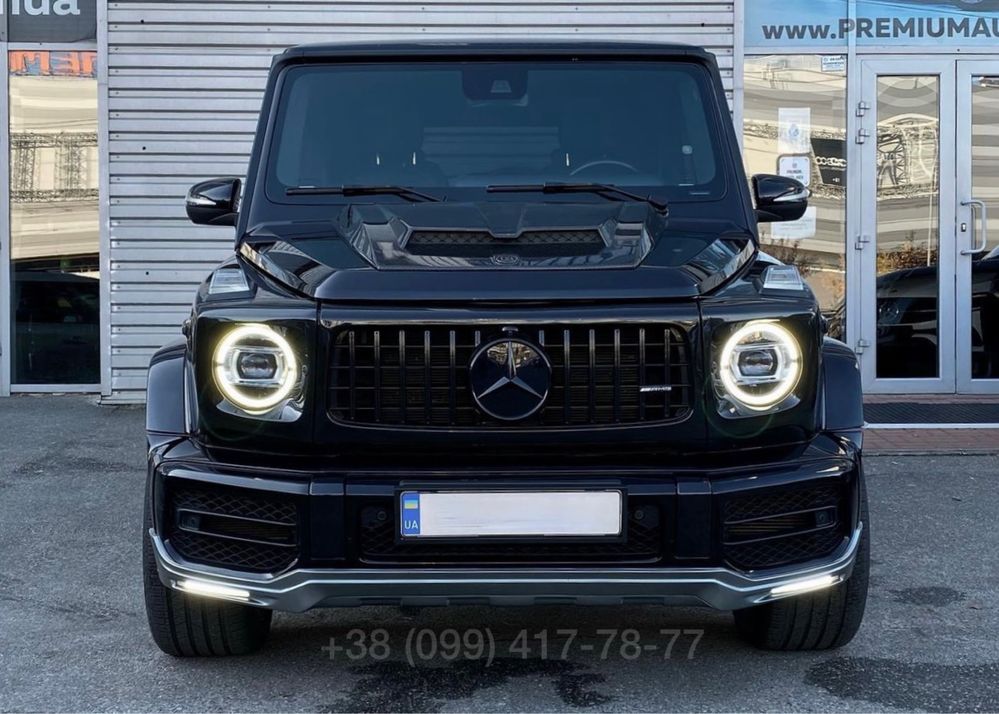 Губа накладка BRABUS Mercedes W463A W464 G63 G400 G500 G550