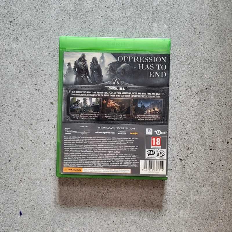 Assassin's Cred Syndicate Xbox One
