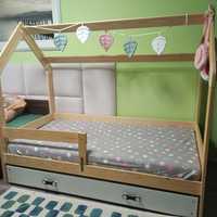 Łóżko dla dzieci Interbeds - domek