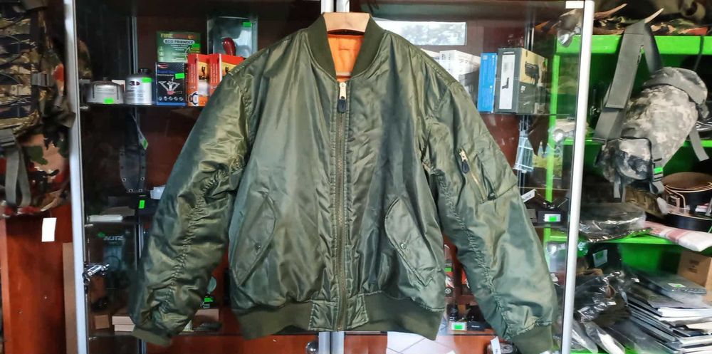 Kurtka Fleyers Delta Intermediate MA-1 USAF r.XXL Olive kl.138cm